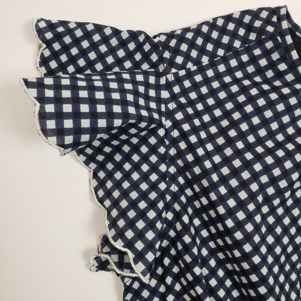 Banjanan Aurelia Victorian Gingham Maxi Dress Midnight Size M NWT - Picture 11 of 16
